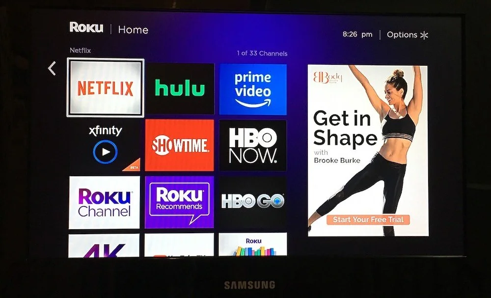 An early collaboration with Roku